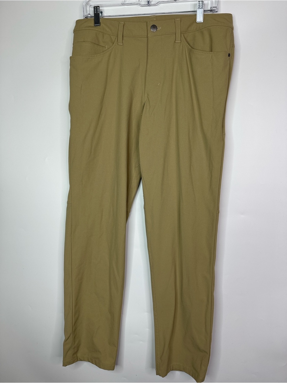 Lululemon ABC Classic Fit 5 Pocket Brown Pant Size 32